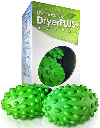 Dryer Balls XL | The Best Made Reusable Non Toxic Laundry Softener & Wrinkle Release | Replaces Fabric Softener Liquid, Dryer Sheets & Wool | Vegan & Sheep Safe | 2-Year USA Warranty