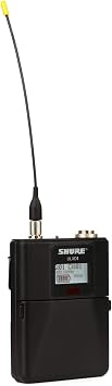 Shure ULXD1 Bodypack Transmitter - for use with ULX-D Digital Wireless Microphone Systems, Receiver Sold Separately | G50 Band ULXD1=-G50