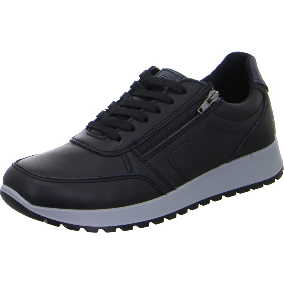 ARA Women's Matteo Trainers, Black, 40 EU Weit