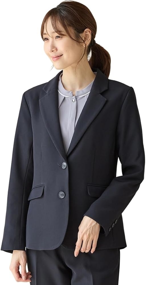 美品 マスターバニー 日本製 カシミヤ混 ジャケット 紺 サイズ2 2025年 美品 マスターバニー 日本製 カシミヤ混 ジャケット 紺 サイズ2 2025年