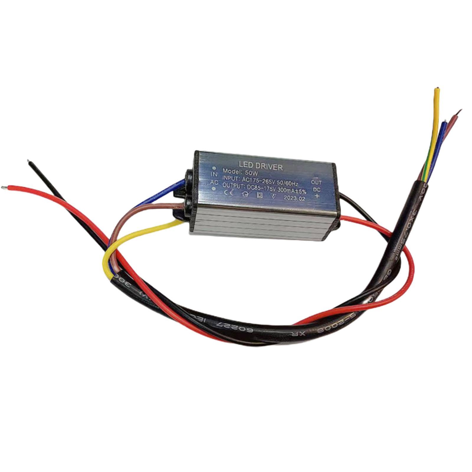 Waterproof LED Driver Aluminum for Industrial LED Lighting Applications 50W 300mA|1 LED Driver| Lighting Parts & Accessories| Lamps, Lighting & Ceiling Fans |Home & Garden-image-14