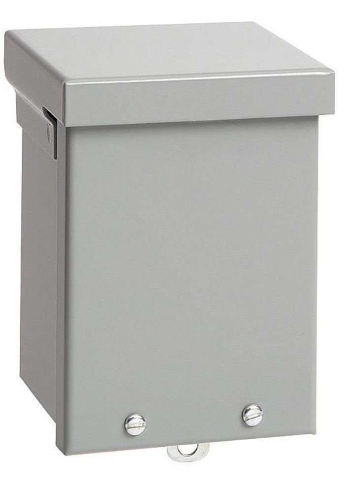 HoffmanA6R64NK NEMA 3R Enclosure, Screw Cover, Galvanized, Painted, 6.00" x 6.00" x 4.00"