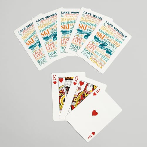 Baraja de Póker Lantern Press 52 Cartas Tamaño Poker miniatura 7