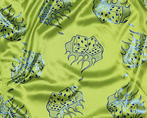 INTIMO Men's Foil Print Flames Boxer Shorts Underwear3