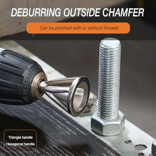 Herramienta de Desbarbado Externa para Metal Acero Inoxidable miniatura 7