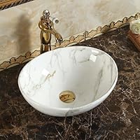 ヨーロッパ式 台の上の鉢 復古 アメリカ式 \r 芸術鉢 \r \r 陶磁器  洗面台 ヨーロッパ式 台の上の鉢 復古 アメリカ式  芸術鉢   陶磁器