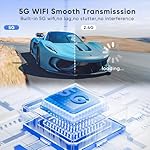 Wireless HDMI Transmitter and Receiver 100ft/30m,4K Decode 1080P Output Wireless HDMI,2.4G/5G Plug&Play Portable HDMI Wireless,for Streaming Video and Audio to Monitor from Laptop/TV Box - Image 5