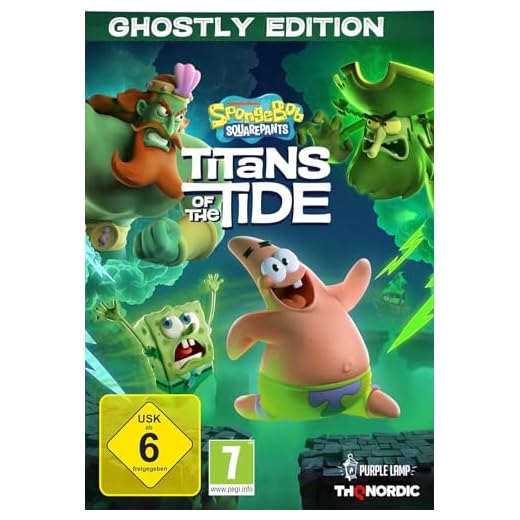 SpongeBob Schwammkopf: Giganten der Gezeiten Ghostly Digital Edition Deluxe | PC Code - Steam