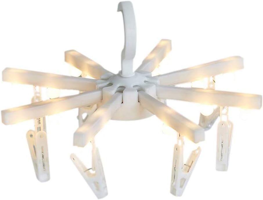 Coat Hangers,Clothes Organizer,(Pink) (White One Size)