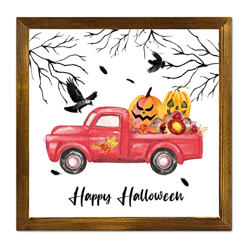 Panneau en bois Halloween pour décorer votre salon et votre cuisine