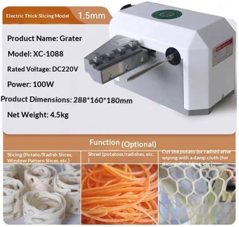 Cortadora espiral comercial para vegetales multifuncional miniatura 2