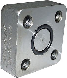 RFS 1 1/4' SHA Type O-Ring Face Blind Square Flange, Carbon Steel Standard Hydraulic Fitting, Working Pressure up to 210 kg/cmÂ²