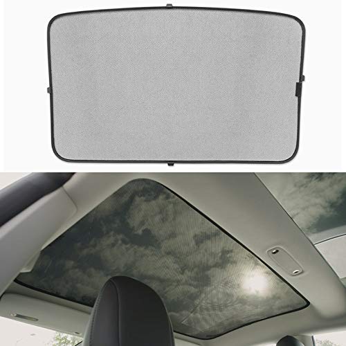 BASENOR Model 3 Front Glass Roof Sunshade Window Sunroof Sun Shade Sun Protection for Tesla Model 3