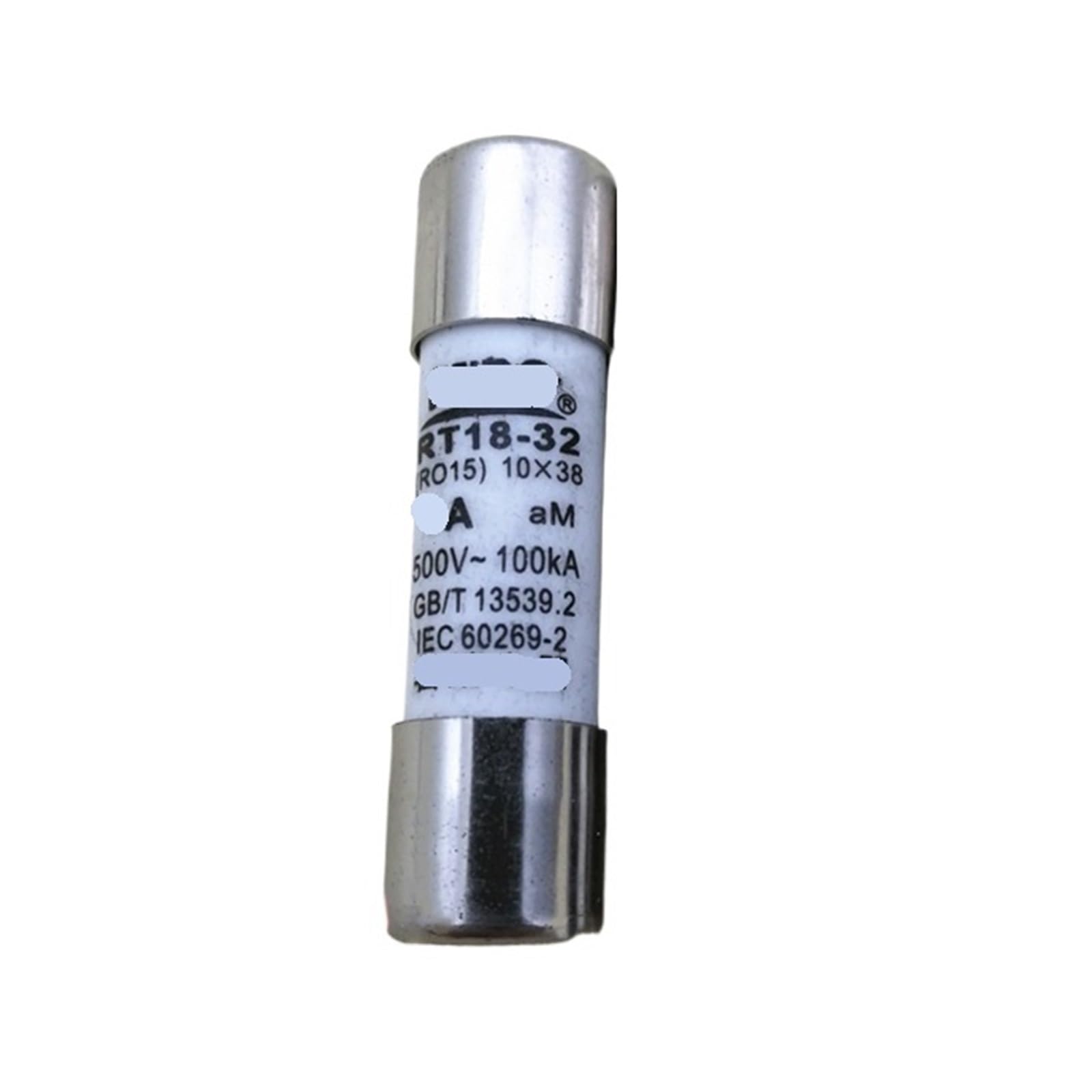 Tube à fusible en céramique 10x38mm RT18-32 R015 8A am temporisé pour cartouche