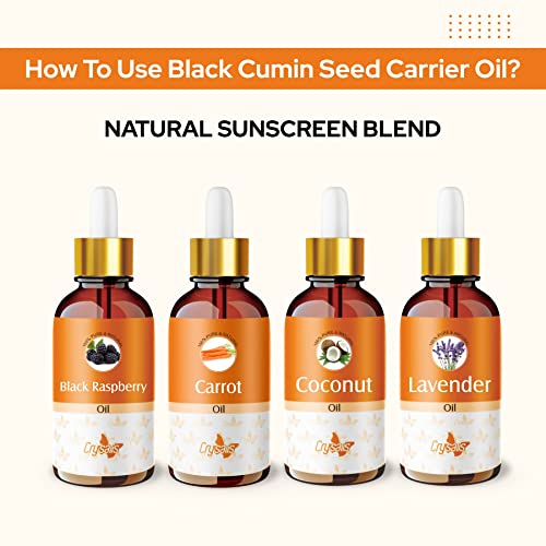Image of Crysalis Black Raspberry Seed (Rubus Occidentalis) Oil|100% Pure & Natural Undiluted Essential Oil Organic Standard For Skin & Hair Care|Therapeutic Grade Oil, Improves Skin Elasticity-50ml