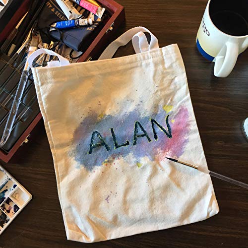 GiftExpress-Pack-of-26-Canvas-Tote-Bag-Bulk-Cotton-Totes-for-Embroidery-Crafting-DIY-Projects-Bridesmaids-Totes-Reusable-Grocery-Shopping-Bags-13-x-11-Inch26-Pack