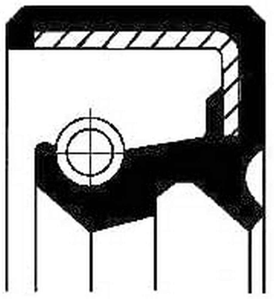 Corteco 19033934B Shaft Seal – Differential