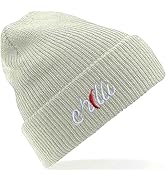 CHILLI WEAR New Army Green Heavy Knit Beanie Hat – Unisex Premium Warm Winter Hats for Men & Wome...