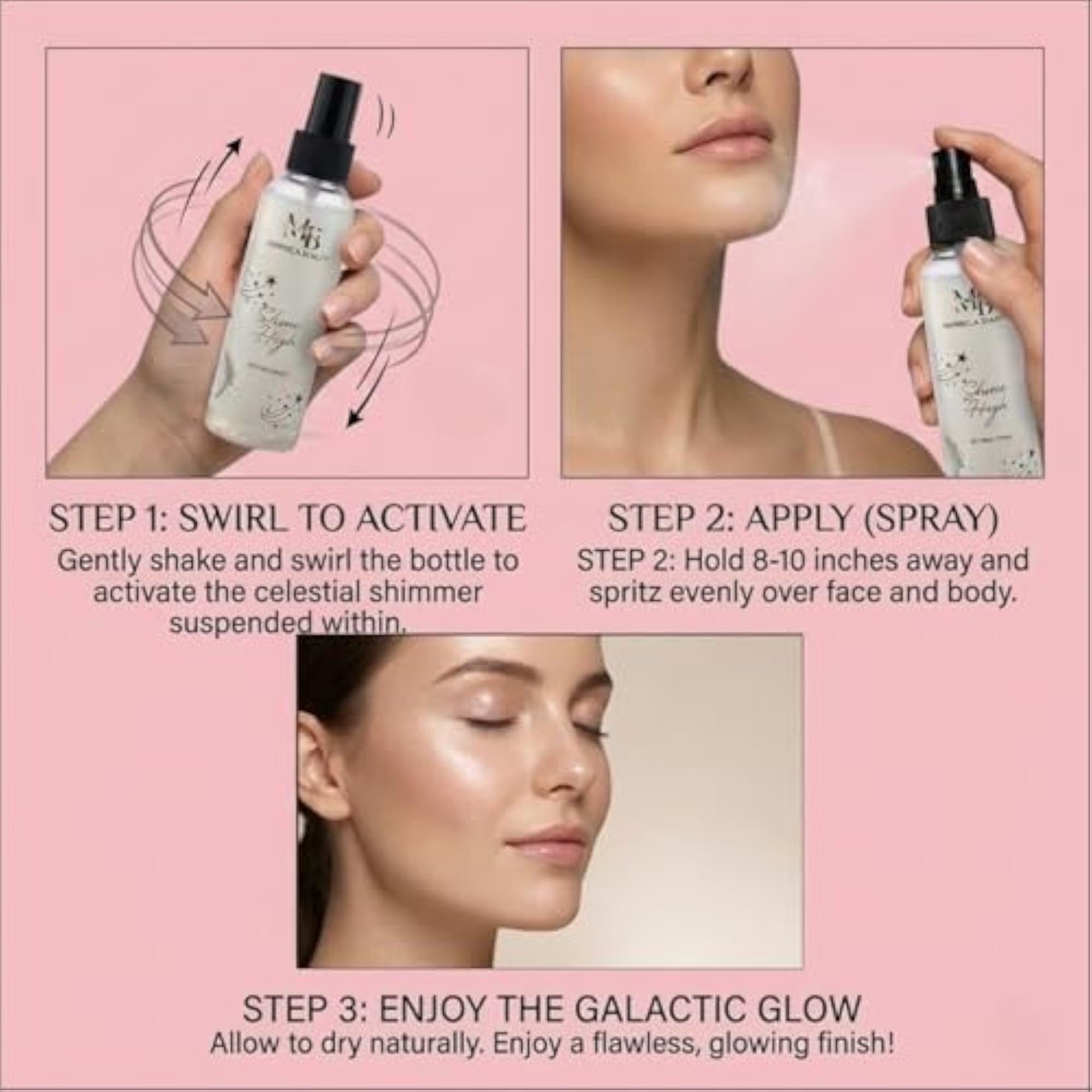 Makeup Fixer Spray, Long Lasting Hydrating Setting Spray