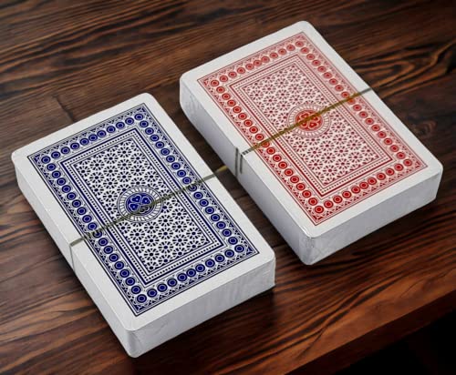 My-goodbuy24 Premium Profi Spielkarten - 2 x 56 Karten Blatt - Wasserabweisend | Pokerkarten | Zwei Eckzeichen | Texas Holdem Poker | mit Joker | inkl. Aufbewahrungsbox – Bild 3