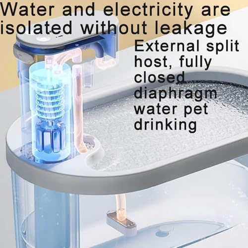 Fuente de Agua Inteligente para Mascotas 5000mAh miniatura 4