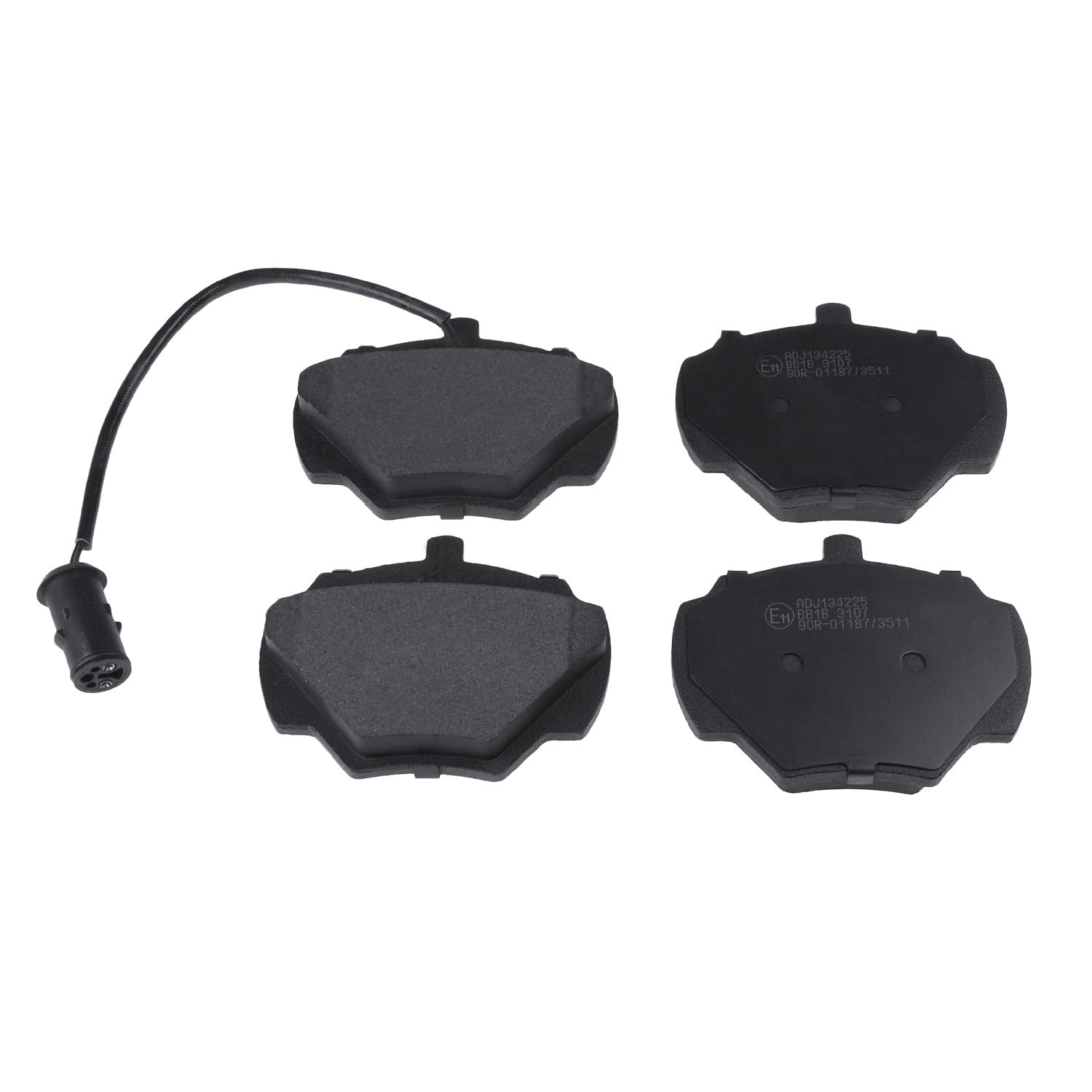 Blue Print ADJ134225 Kit Pastiglie Freno, Freno A Disco-image