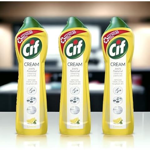 Cif Lemon Cream Cleaner for All Surfaces Cover