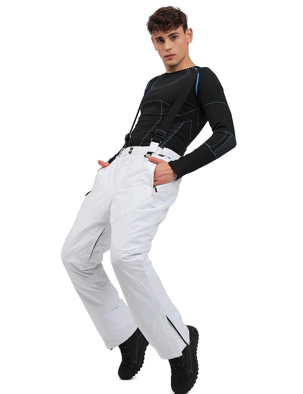 YEEFINE Herren Ys22-sj Skijacke und Hose