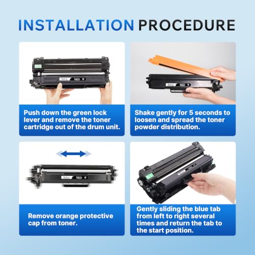Image of TN227 TN-227BK /C /M /Y High Yield brother 4 Pack TN227 Toner TN227BK | TN-227 TN227 Brother Toner to use with Brother HL-L3270CDW MFC-L3770CDW HL-L3290CDW HL-L3230CDW MFC-L3750CDW Printer