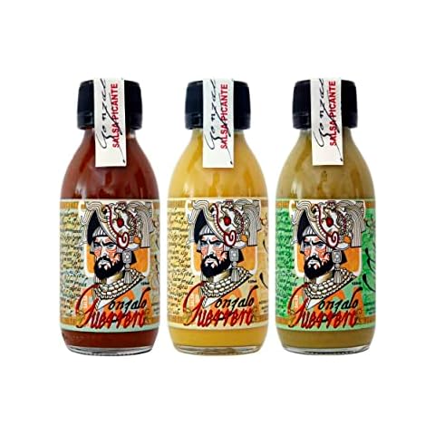 Pack Salsas Pica- Kilitik-Verde, Kostli-Amarilla y Chilacatl-Pasilla 100% Natural Cover