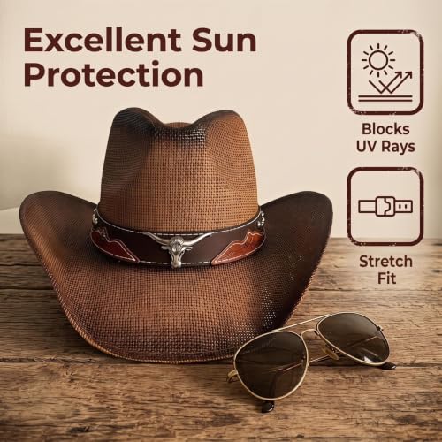 Image of Straw Cowboy Hats for Women and Men