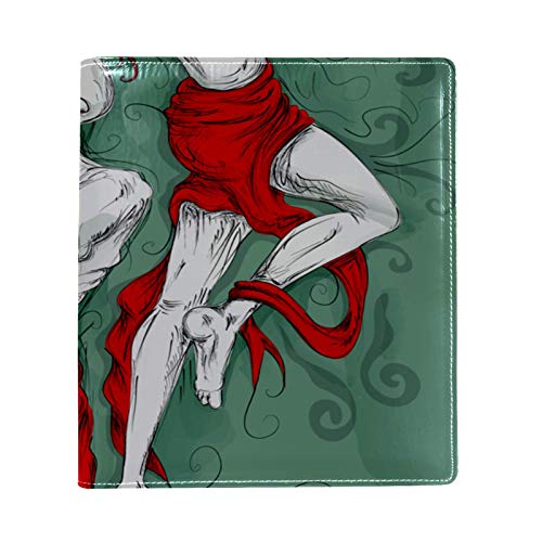 Copertina per libri con motivo astratto horror artistico, si adatta alla maggior parte dei libri di testo con copertina rigida fino a 22,1 x 16 cm, in tessuto senza adesivo, protezione per libri