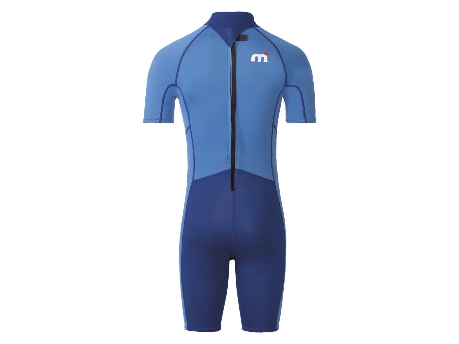 Mistral Herren 2mm Neopren-Shorty mit Reißverschluss am Rücken, blau/Navy