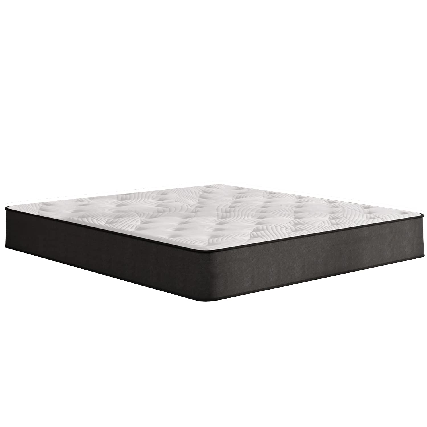 IZTOSS Matelas 140x190 Épaisseur 22cm Mémoire de Forme 8 Zones de Confort Mousse Adaptative Blanc