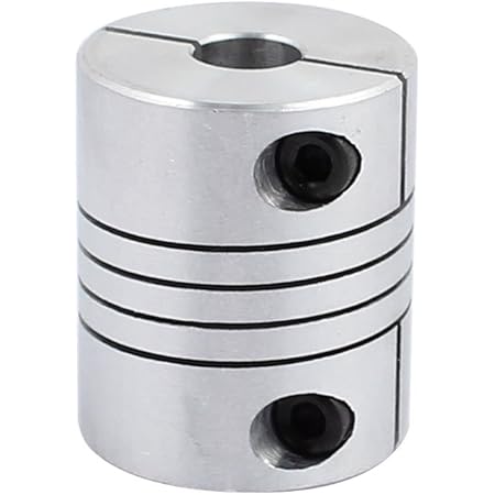 Jual Stepper Motor Flexible Shaft Coupling Coupler 6.35x8mm Online - View #3