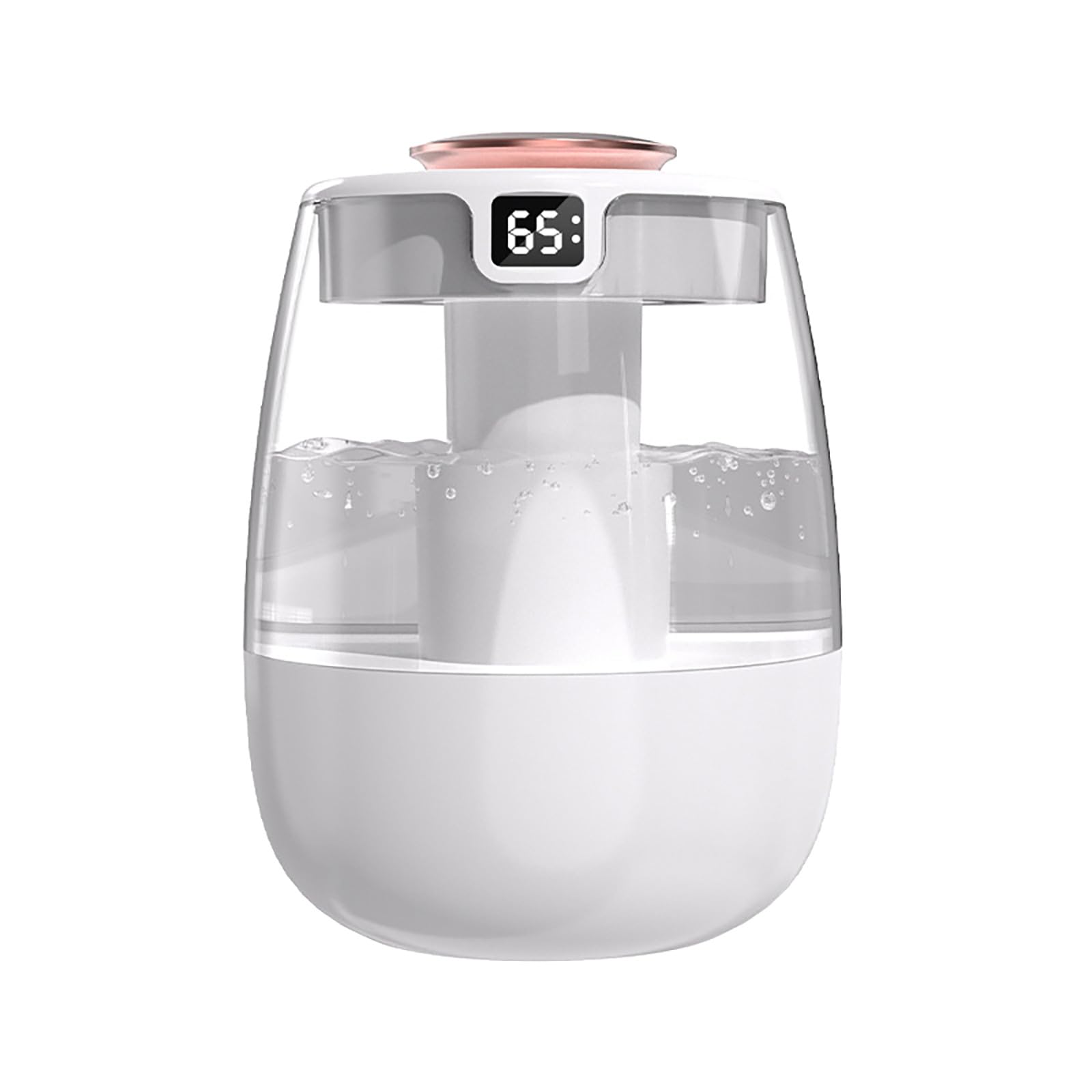 Cool Mist Humidifier 1 5L Led Lights Quiet Ultrasonic Dual Nozzles Easy to Fill Clean Smart Timer Mini