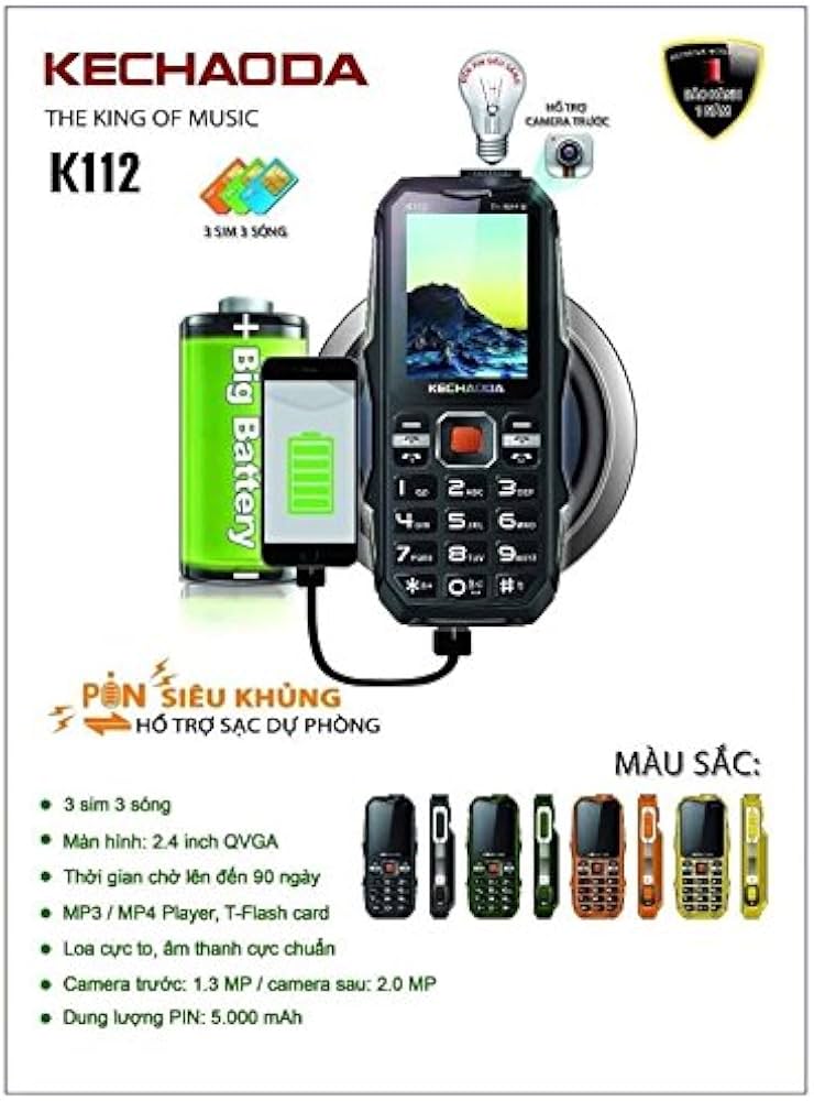 Kechaoda mobile 5000mah battery Clearance