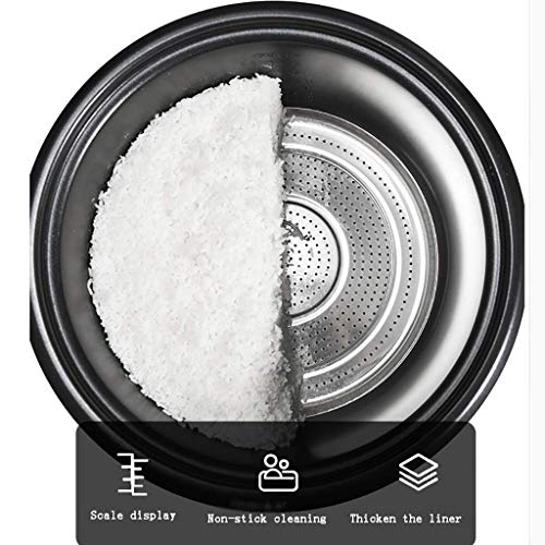 DFJU Kommerzieller Reiskocher, große Kapazität, 10-23L Altmodischer großer Reiskocher für Kantine/Hotel/Hotel/Schule (10-30 Personen ) Reiskocher (Größe: 23L-3000W) (18L) – Bild 3