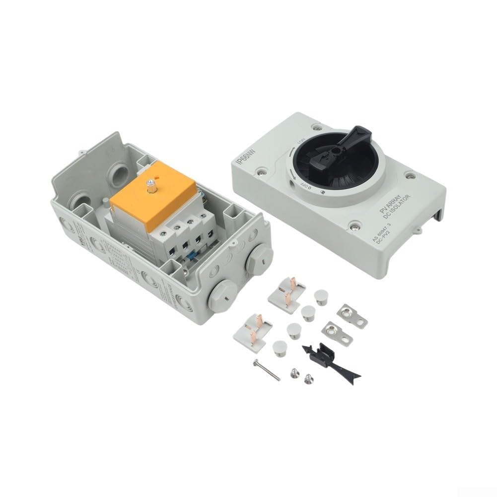 Interruptor Aislador DC 32A 1200V para Solar IP66