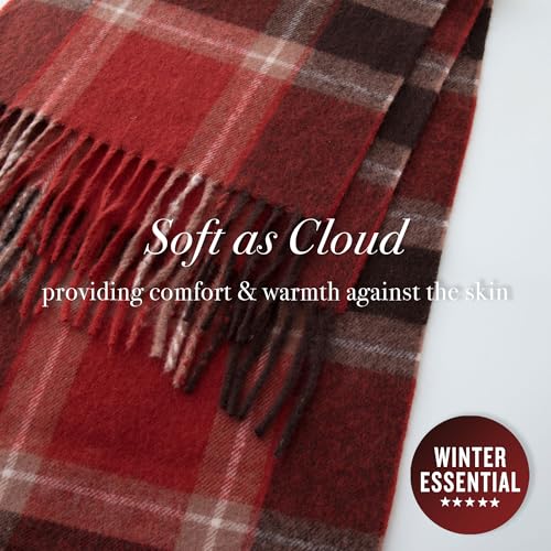 Image of CALVIN & OLIVIA Lightweight Ultra-Soft Scarf - Perfect Holiday Gift for Men & Women