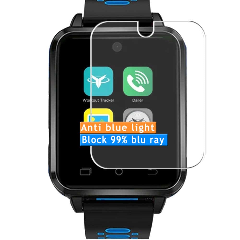 Vaxson3-Pack Anti Blue Light Screen Protector, compatible with Actofit Rise Smartwatch, TPU Guard Film Protectors Sticker [NOT Tempered Glass] New