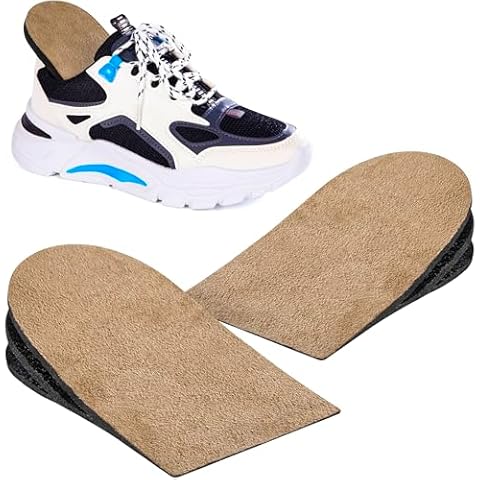 Heel Lift (2 Lifts) Adjustable 3 Layer 1/8"-3/8" Shoe Lifts for Women & Men, Height Discrepancy Heel Lifts (Small) Cover