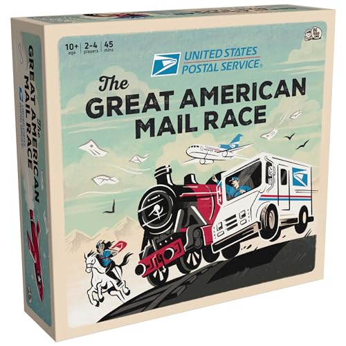 Great American Mail Race juego de mesa familiar miniatura 1