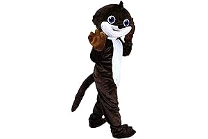 Brown Beaver Mole Mascot Costume for Adults: Perfect for Halloween Humorous Antics