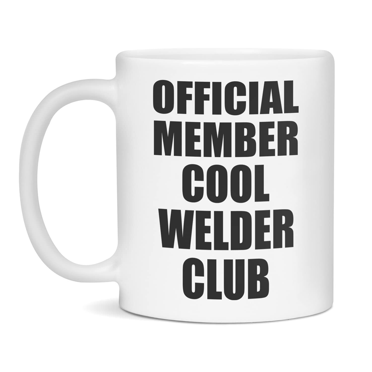 Official Member Cool Welder Club Coffee Mug Welder Gift, 11-Ounce White