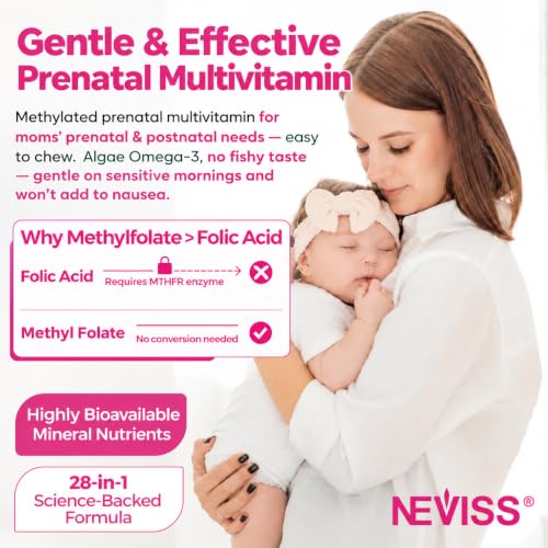 NEVISS Prenatal Gummies with Iron