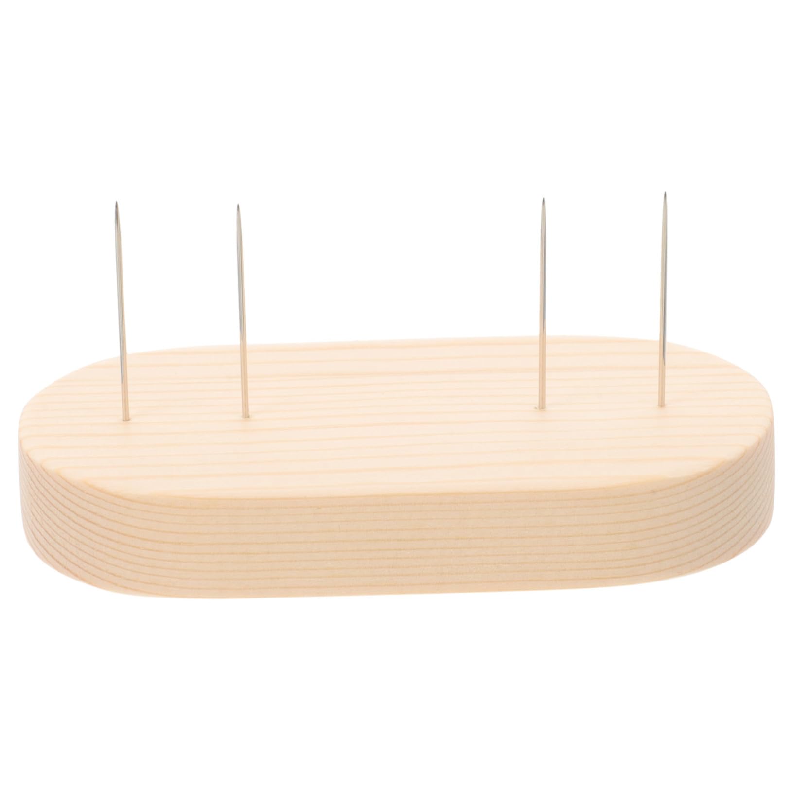 IWOWHERO Needle Felt Doll Display Holder Wooden Base for Felting Animals Doll Stands