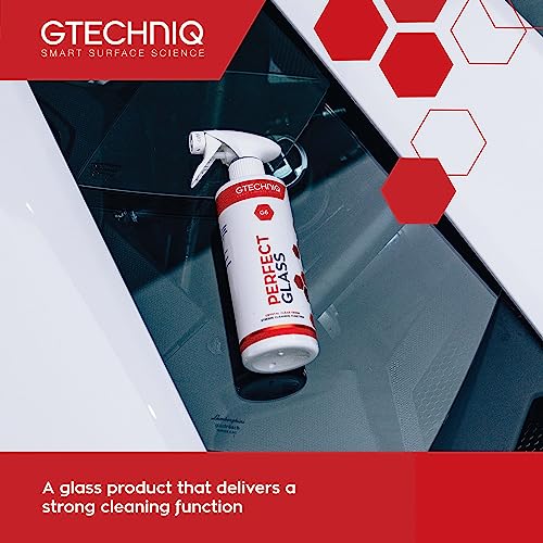 Gtechniq G6 Perfect Glass Window Cleaner, Anti-Static Window Cleaning Equipment Leaves No Smears or Streaks, High-Performance Car Glass Cleaner, 500ml - Image 4