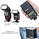 Godox TT350S 2,4 G HSS 1/8000s TTL II GN36 Blitz-Blitzlichtkamera Kompatibel für Sony A7R A7S A7RII A7S A7RII A6300 A6000 DSLR-Kamera