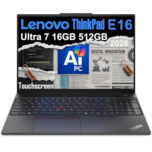 Lenovo ThinkPad E16 Gen 2 Business AI PC Laptop (16